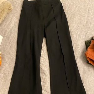 Spanx: The perfect pant, hi-rise flair. Size M black pants